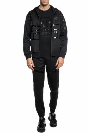 Hooded sweatshirt with logo pattern, zdjęcie 2 Hooded sweatshirt with logo pattern od Philipp Plein